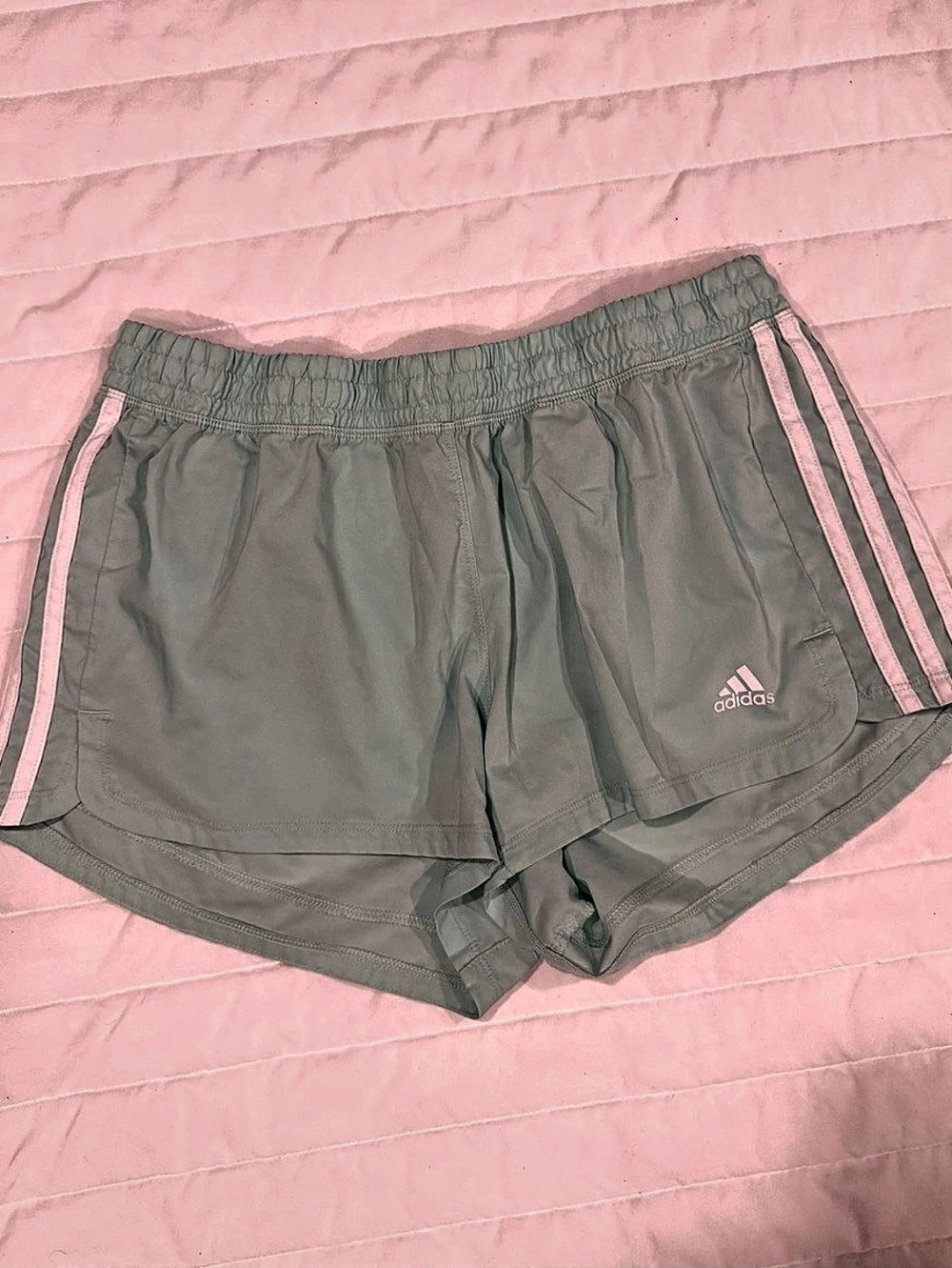 Adidas Pacer 3-Stripes Athletic Shorts